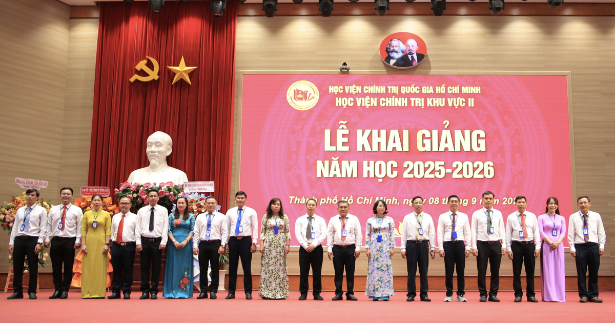 Học viện Chính trị khu vực II khai giảng khóa 76 cao cấp lý luận chính trị cho 388 học viên