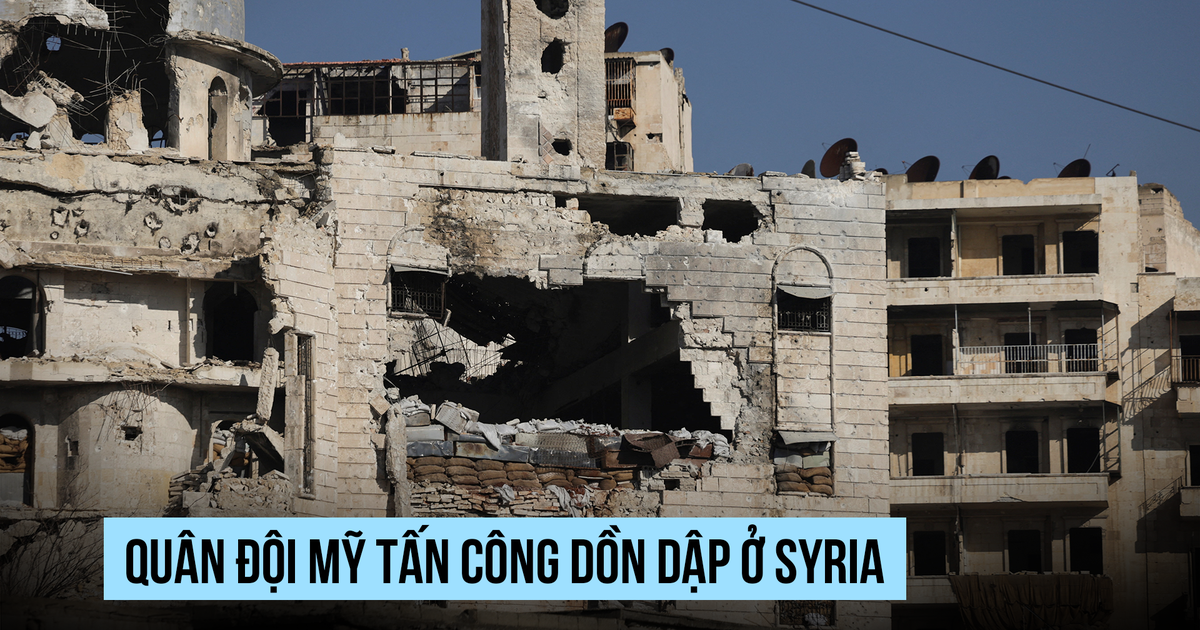 Mỹ ồ ạt không kích Syria để đáp trả IS