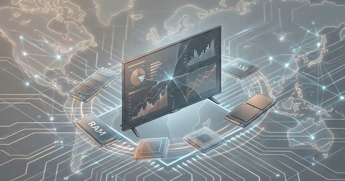 Sau RAM và SSD, đến lượt TV bị cuốn vào cơn sốt giá linh kiện toàn cầu