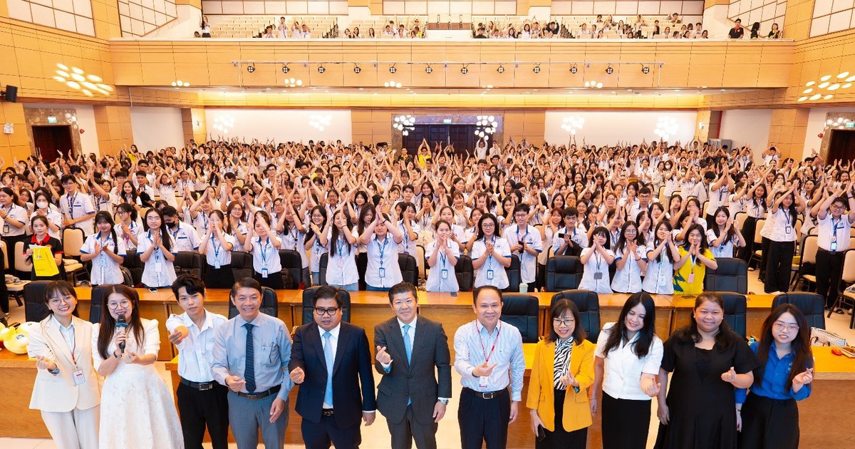 TGĐ Ajinomoto Việt Nam chia sẻ bài học ‘Mục đích tồn tại’ cùng hàng trăm sinh viên