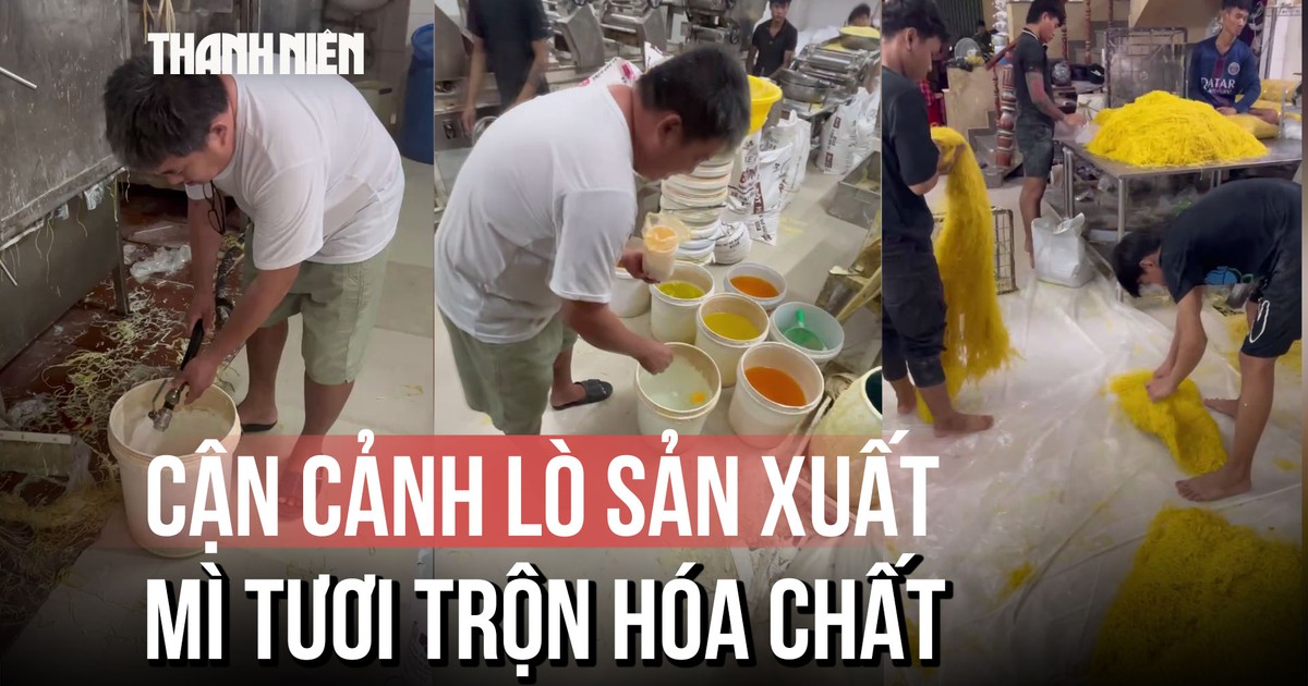 Triệt phá lò sản xuất mì sợi 'ngậm' hóa chất ở TP.HCM: 10 năm đầu độc người tiêu dùng