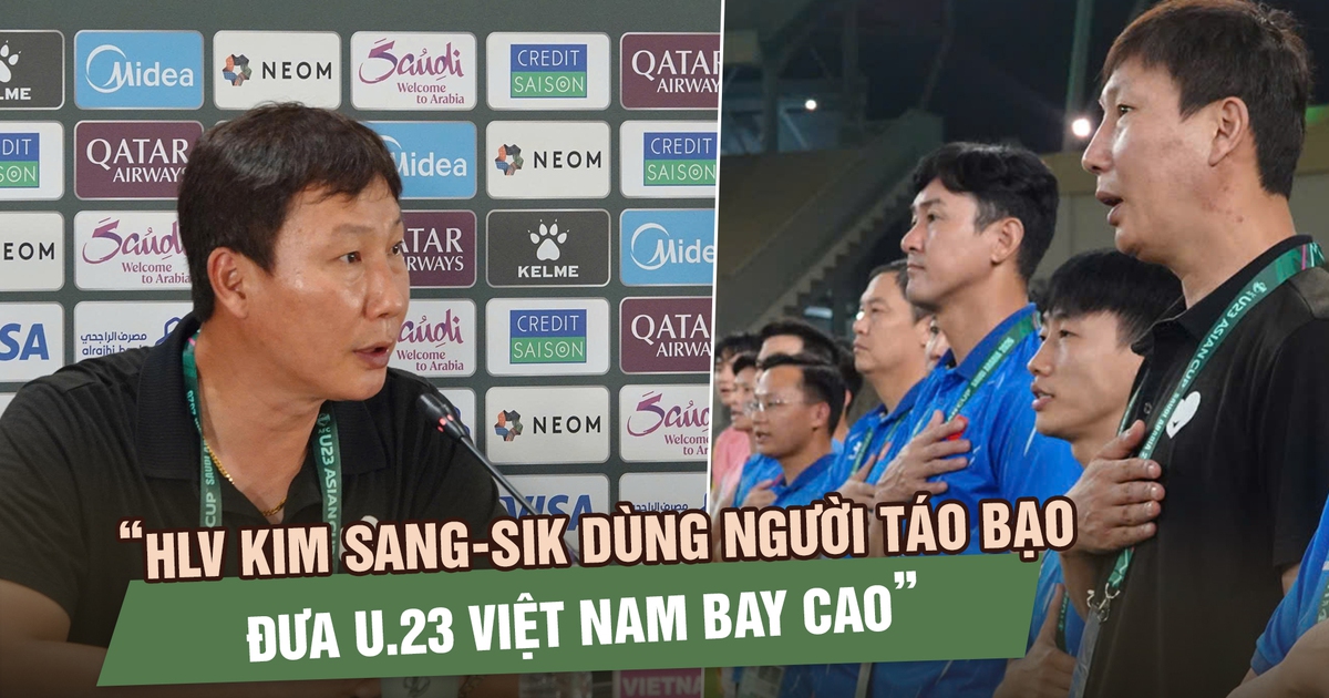 Báo chí Hàn Quốc đồng loạt khen HLV Kim Sang-sik: Dùng người linh hoạt, có bản sắc
