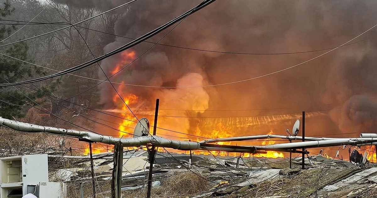 Khu ổ chuột cuối cùng giữa lòng Gangnam chìm trong biển lửa