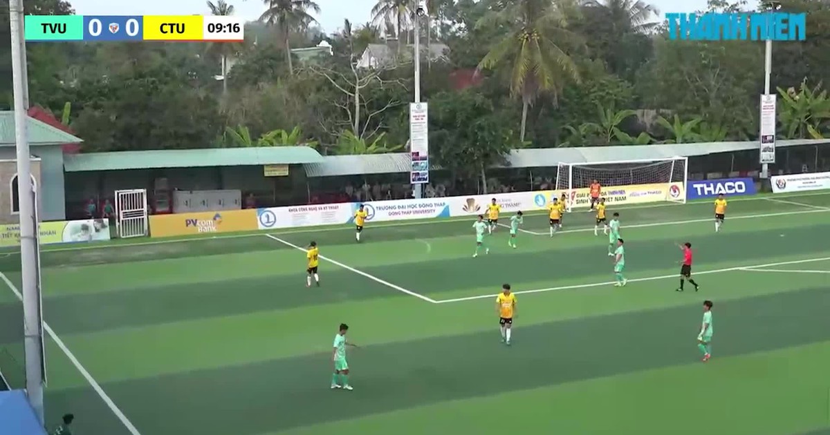 Highlight ĐH Trà Vinh (TVU) 1-1 ĐH Cần Thơ (CTU): Chia điểm tiếc nuối