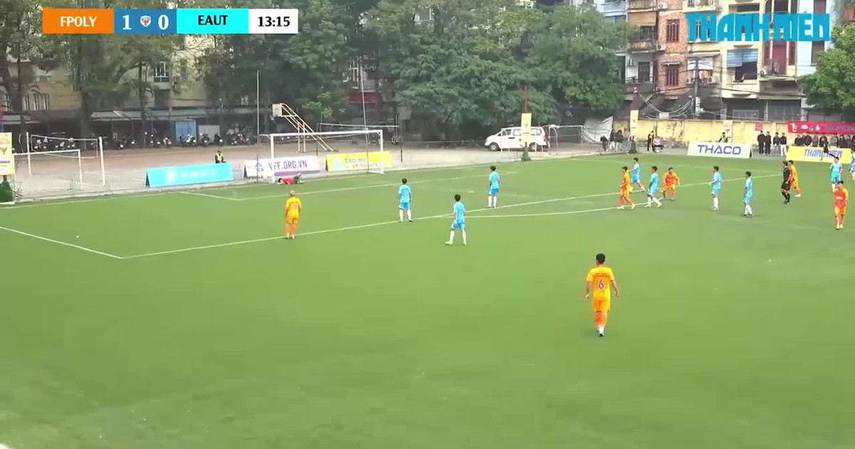 Highlight Trường CĐ FPT Polytechnic (FPOLY) 4-1 Trường ĐH Công nghệ Đông Á (EAUT): Chốt hạ gọn gàng