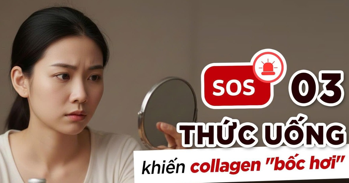 SOS: 3 thức uống khiến collagen 'bốc hơi' còn lẹ hơn phơi nắng