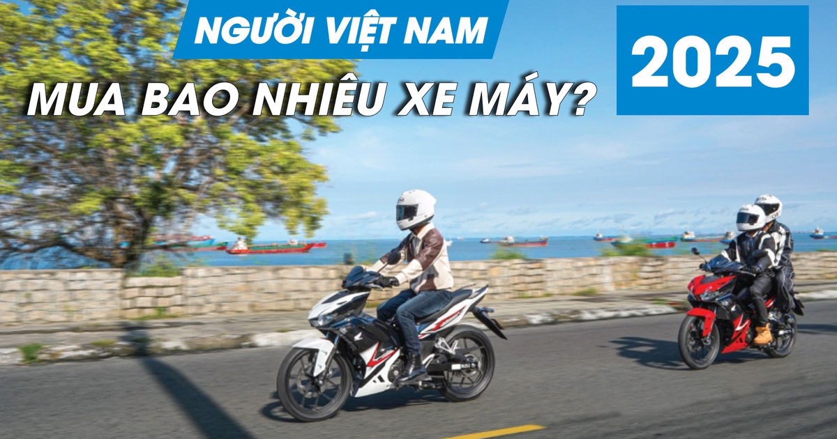 Người Việt mua bao nhiêu xe máy trong năm 2025?
