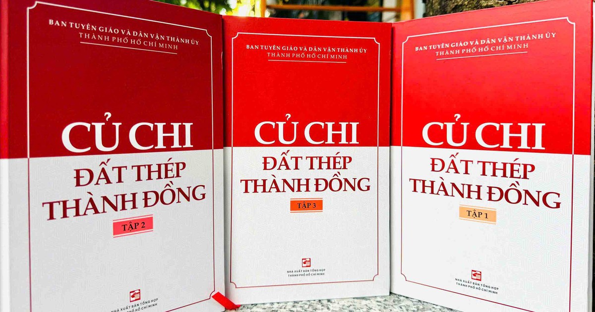 TP.HCM công bố bộ sách 'Củ Chi - đất thép thành đồng'