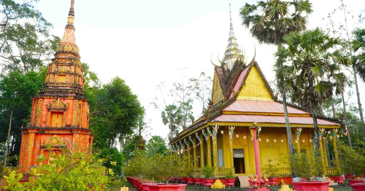 Ngôi chùa gần 200 tuổi trong 'cánh đồng chó ngáp'