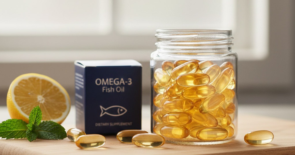 Bổ sung dầu cá omega-3: Tác dụng bất ngờ đối với người lớn tuổi
