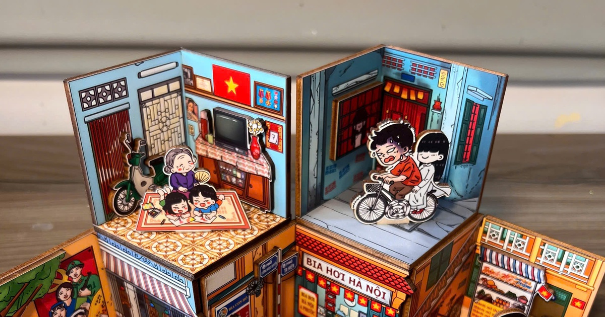 Cô gái kiếm 40 - 50 triệu đồng/tháng từ những mô hình gỗ tí hon