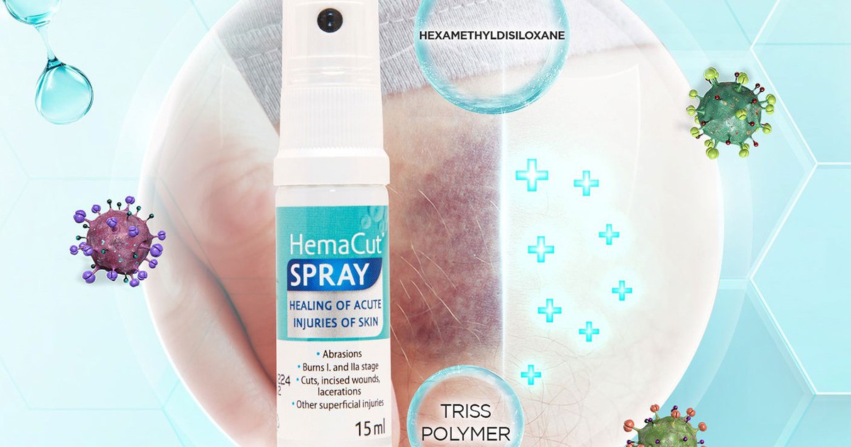 Xịt vết thương mạn tính Hemacut Spay có tốt không?