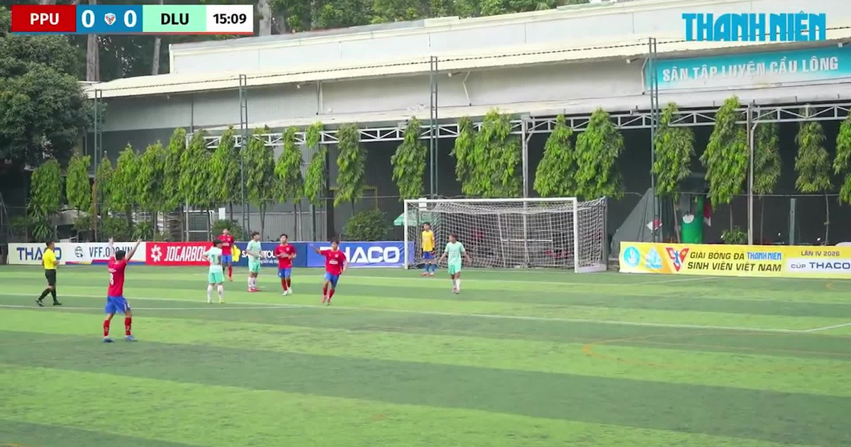 Highlight Trường ĐH Cảnh sát Nhân dân (PPU) 7-0 Trường ĐH Đà Lạt (DLU): Chiến thắng hủy diệt