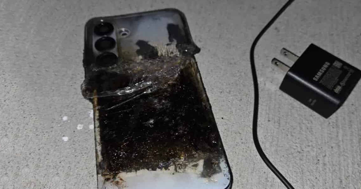Galaxy S25 Plus bốc cháy khi sạc, Samsung chấp nhận bồi thường