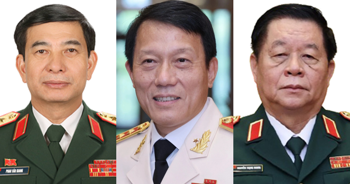 3 đại tướng tái đắc cử Bộ Chính trị khóa XIV