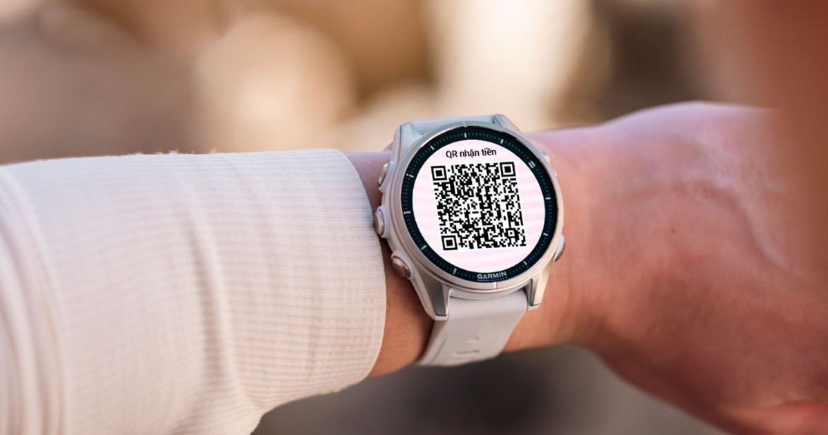 Có thể thanh toán bằng MoMo trên đồng hồ Garmin