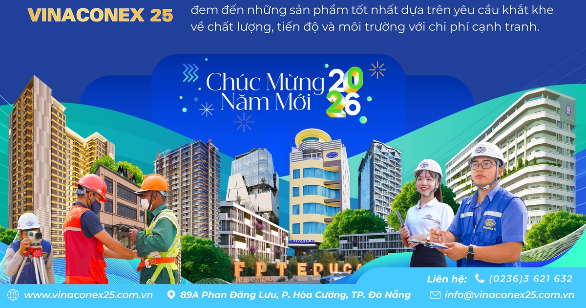 Vinaconex 25: Hiện đại hóa công nghệ thi công