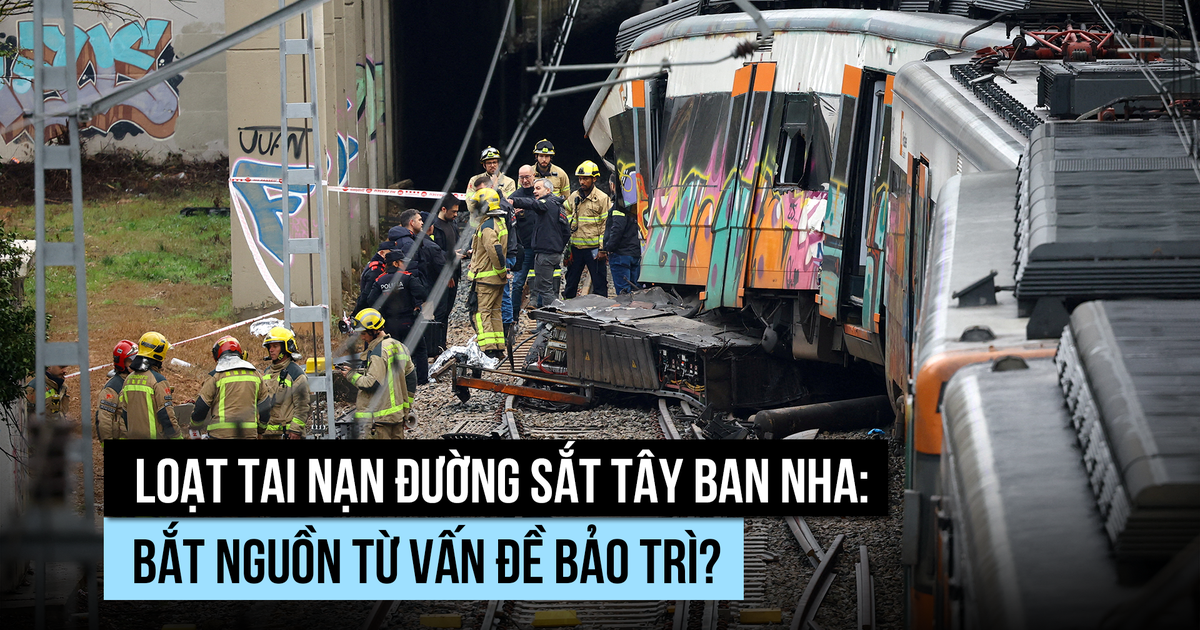 Tai nạn đường sắt liên tiếp ở Tây Ban Nha: Thảm họa từ thành công?
