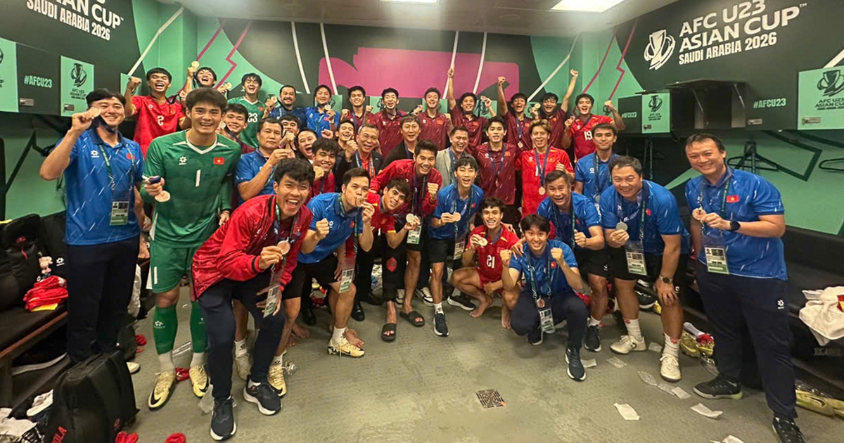 'Đệ tam châu Á' U.23 Việt Nam trở về trong vòng tay người hâm mộ