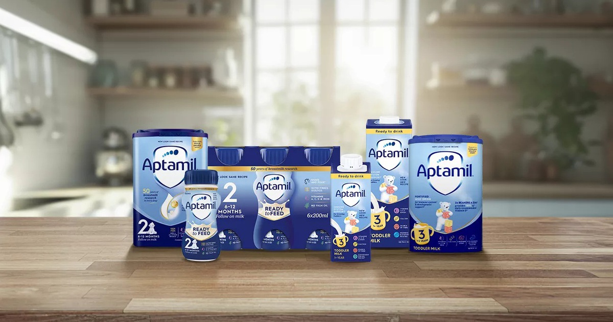 Sữa Aptamil tại Anh bị thu hồi khẩn do phát hiện nhiễm độc tố