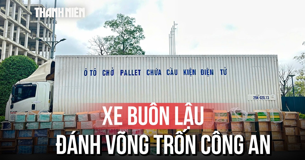 Quảng Trị: Đánh võng trốn công an, lộ vụ buôn lậu thuốc lá