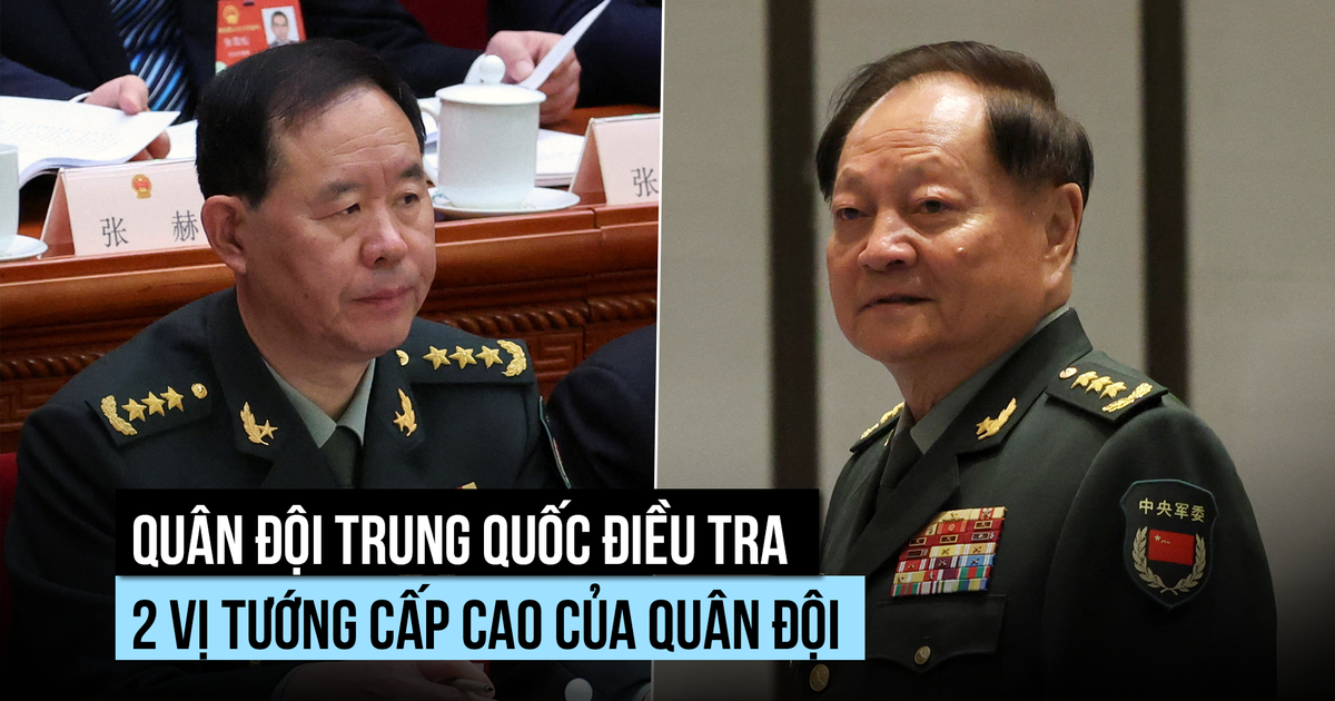 Trung Quốc điều tra 2 vị tướng cấp cao của quân đội
