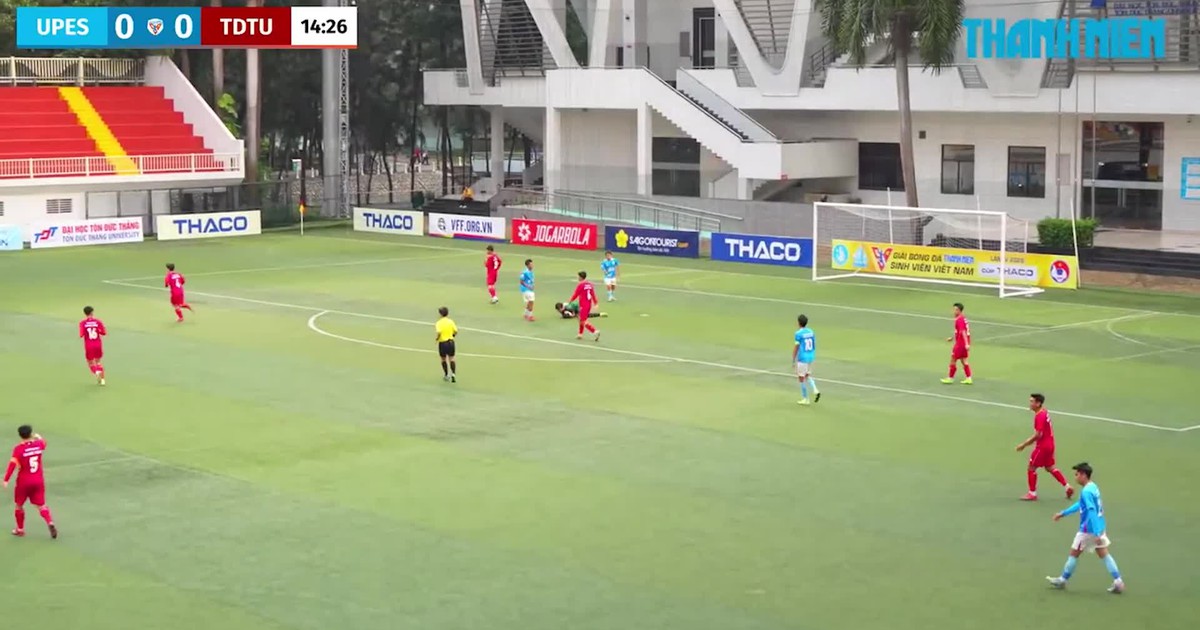 Highlight Trường ĐH Tôn Đức Thắng (TDTU) 3-0 Trường ĐH Sư phạm TDTT TP.HCM (UPES): Cựu vô địch ngậm ngùi chia tay