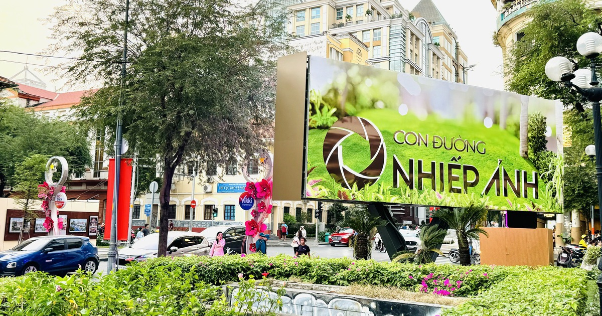 Ra mắt Con đường Nhiếp ảnh 'độc nhất vô nhị' tại Việt Nam