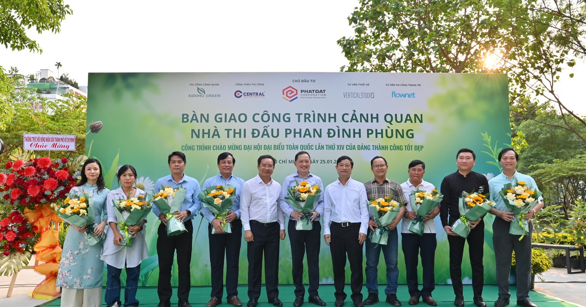TP.HCM chính thức đưa một công viên vào phục vụ người dân