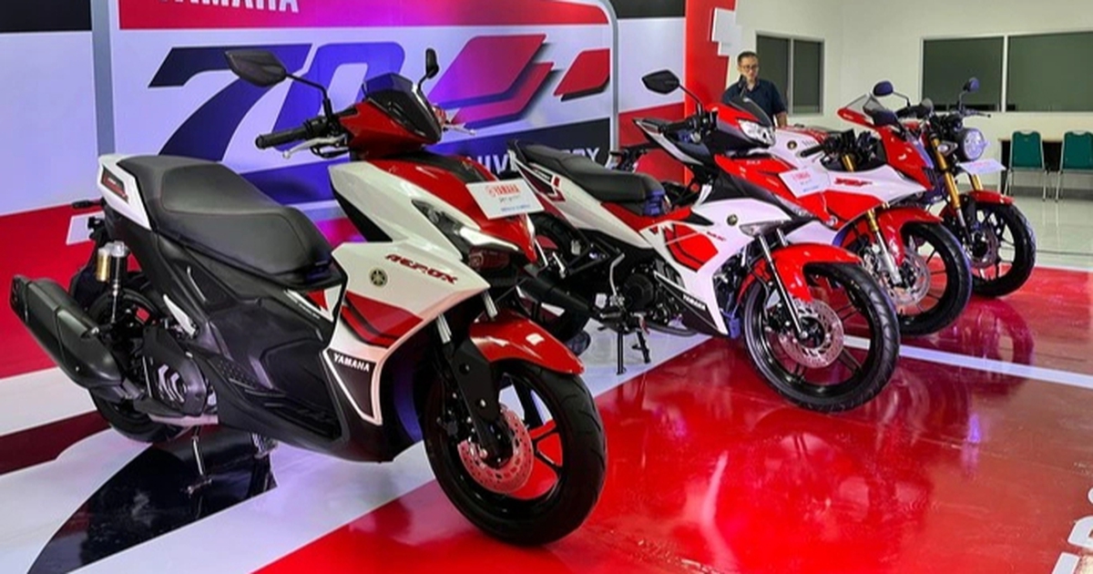 Yamaha trình làng dàn xe phiên bản đặc biệt, kỷ niệm 70 năm