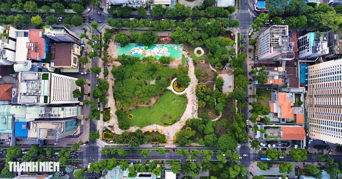 Cận cảnh khu ‘đất vàng’ thành công viên ở TP.HCM, mở cửa đón người dân chiều nay