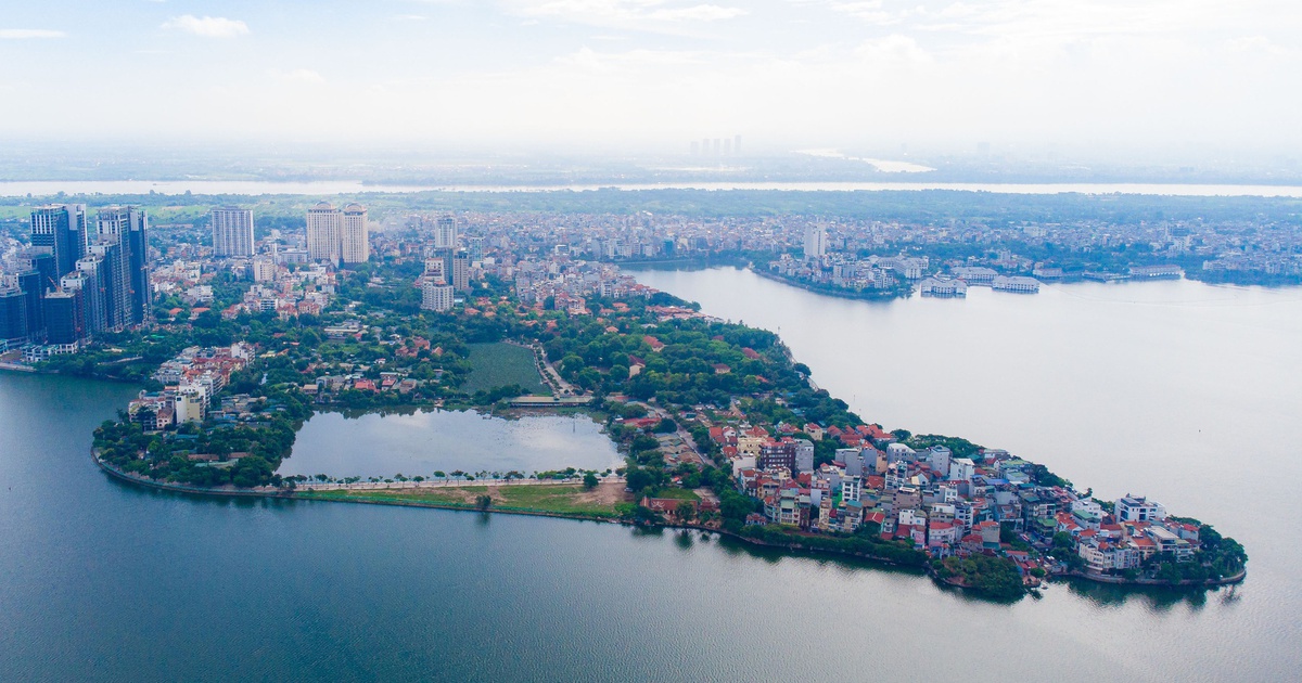 Hà Nội sẽ làm 32 dự án du lịch, văn hóa quanh hồ Tây