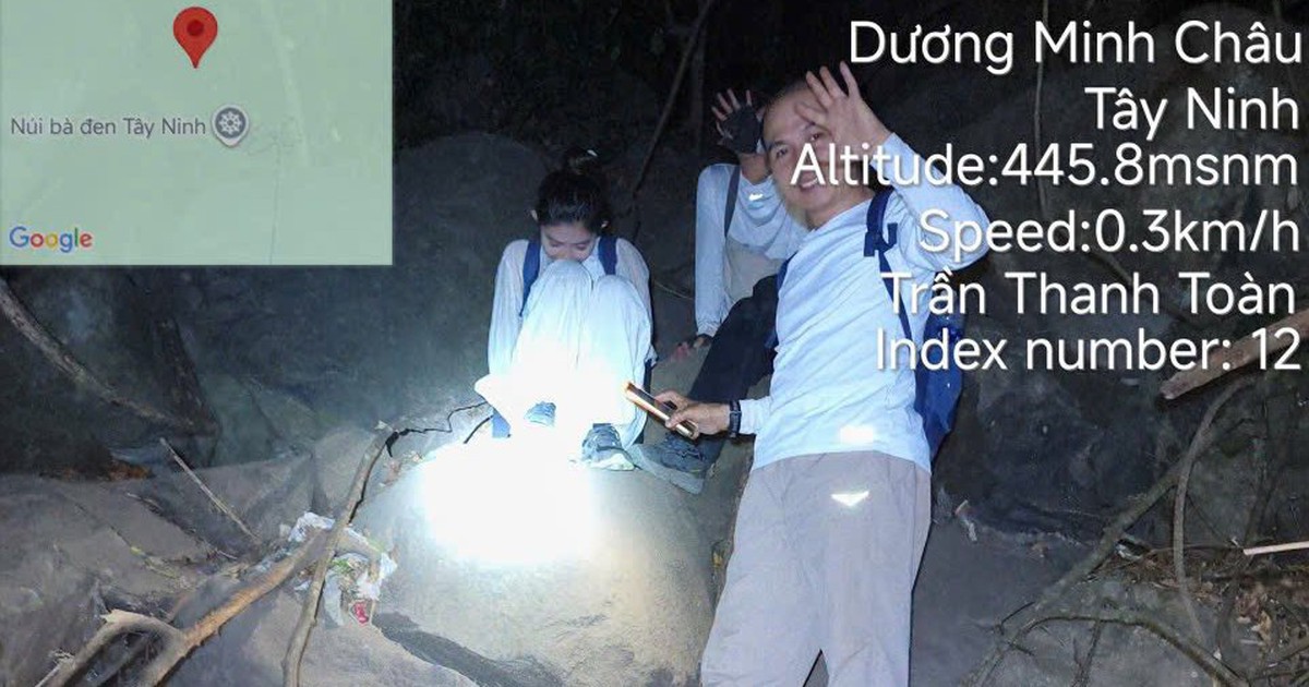 Tự ý đổi lộ trình, khách lạc đường trên núi Bà Đen nhờ 'giải cứu'