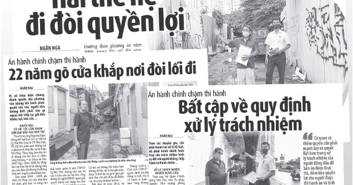 Thủ tướng yêu cầu chấn chỉnh tình trạng 'ba không' án hành chính