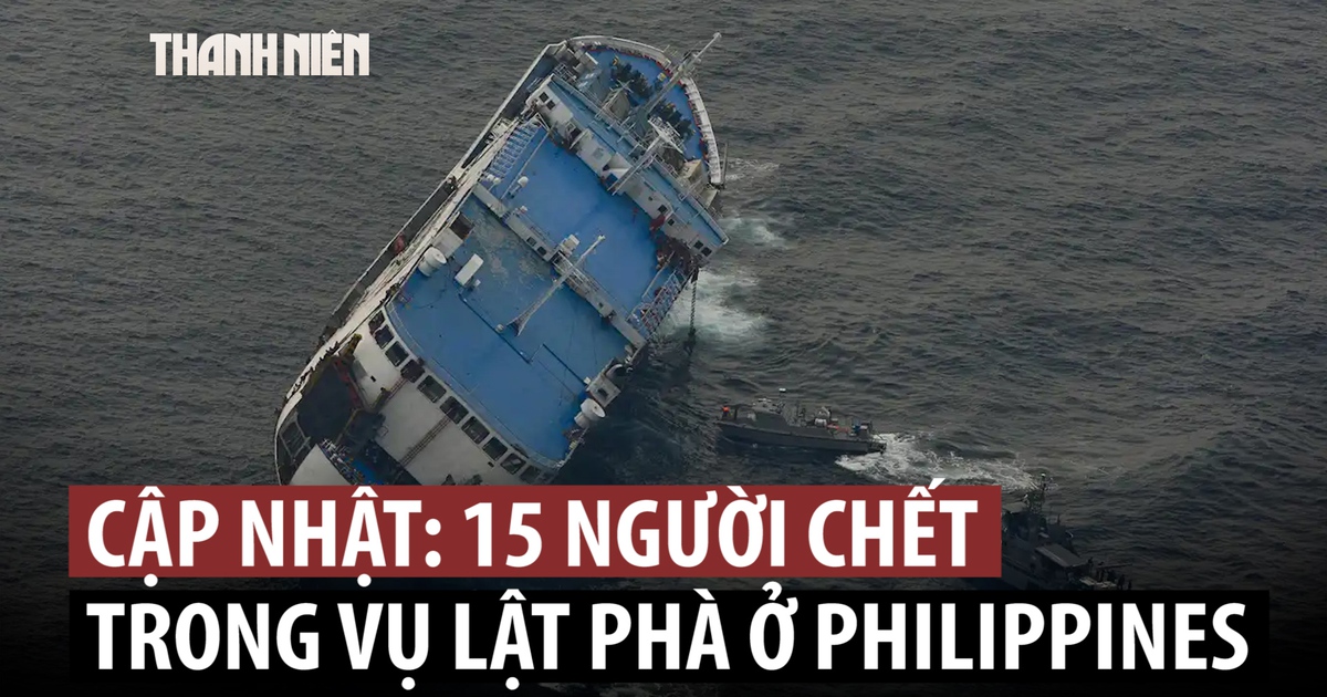 15 người thiệt mạng, hàng chục người mất tích trong tai nạn phà ở Philippines