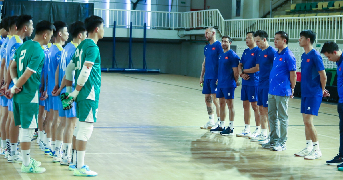 Phó chủ tịch VFF: Futsal Việt Nam hãy thể hiện tinh thần ngoan cường như đội U.23