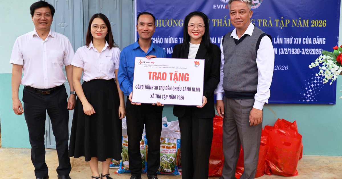 Khánh thành công trình ‘Thắp sáng Trà Tập’, lan tỏa ánh sáng sạch đến vùng cao