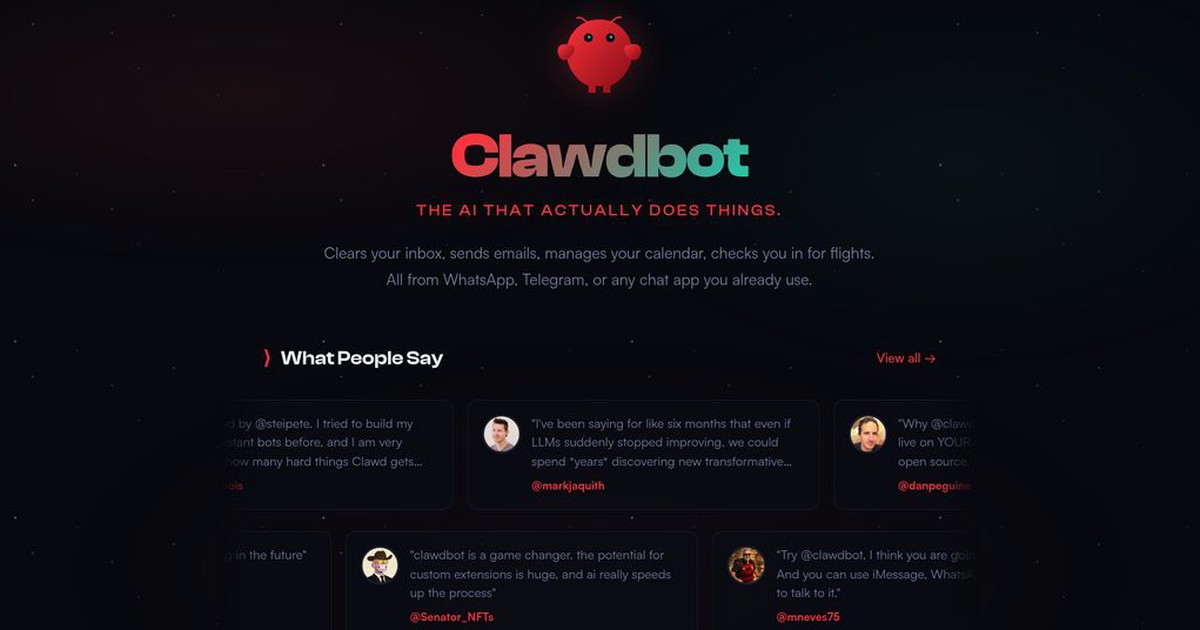 Trợ lý AI Clawdbot đang gây sốt Thung lũng Silicon