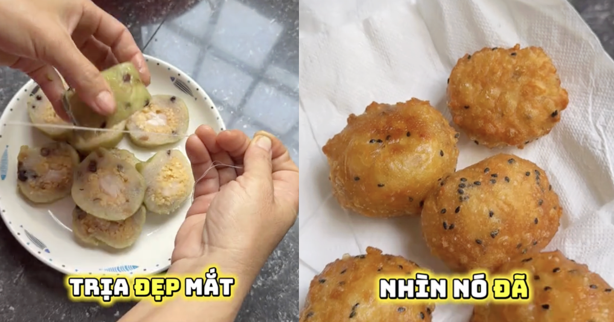 Bánh tét chiên theo kiểu… chuối chiên gây sốt cận tết, hương vị bất ngờ