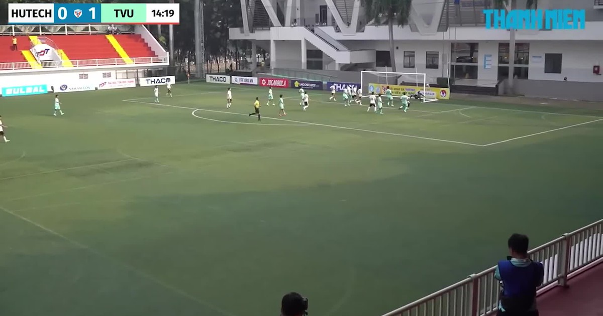 Highlight Trường ĐH Công nghệ TP.HCM - ĐH Trà Vinh: Bản lĩnh luân lưu, vé VCK nghẹt thở