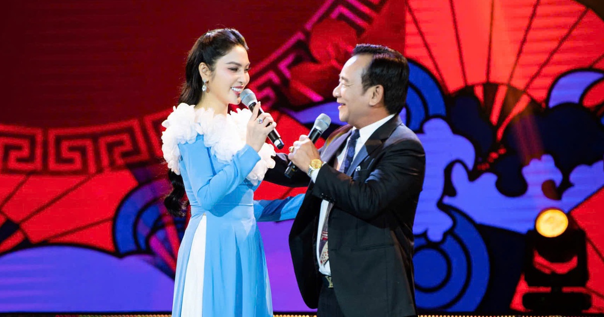 MC kém 23 tuổi gây chú ý khi hát bolero cùng NSƯT Quang Tèo là ai?