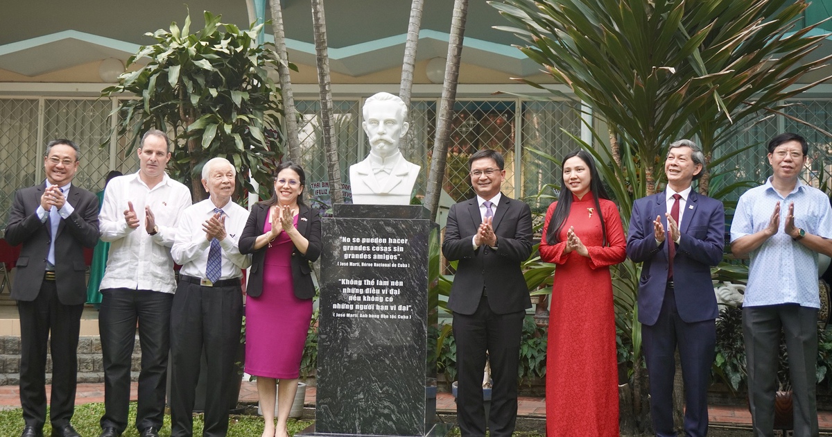 Khánh thành tượng José Martí, khắc sâu tình bạn Việt Nam - Cuba