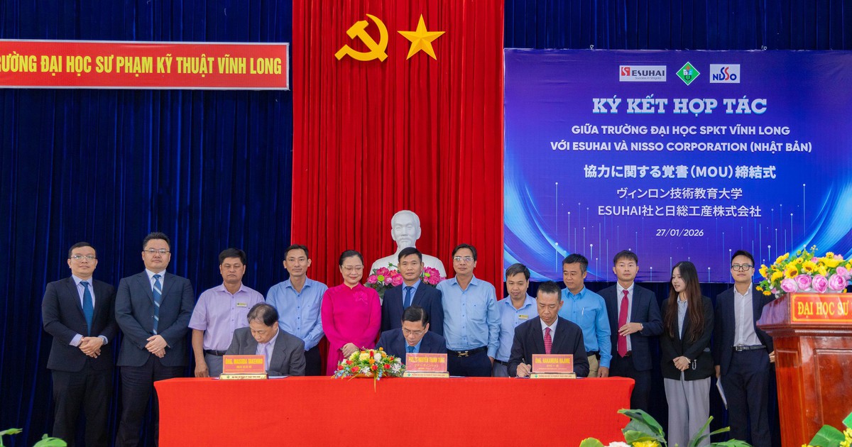 Trường đại học hợp tác với công ty Nhật Bản đào tạo  theo nhu cầu thực tiễn