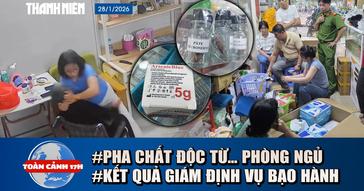Toàn cảnh 17h: Quy trình pha chất độc thủ công từ phòng ngủ | Tình trạng cụ bà bị giúp việc bạo hành