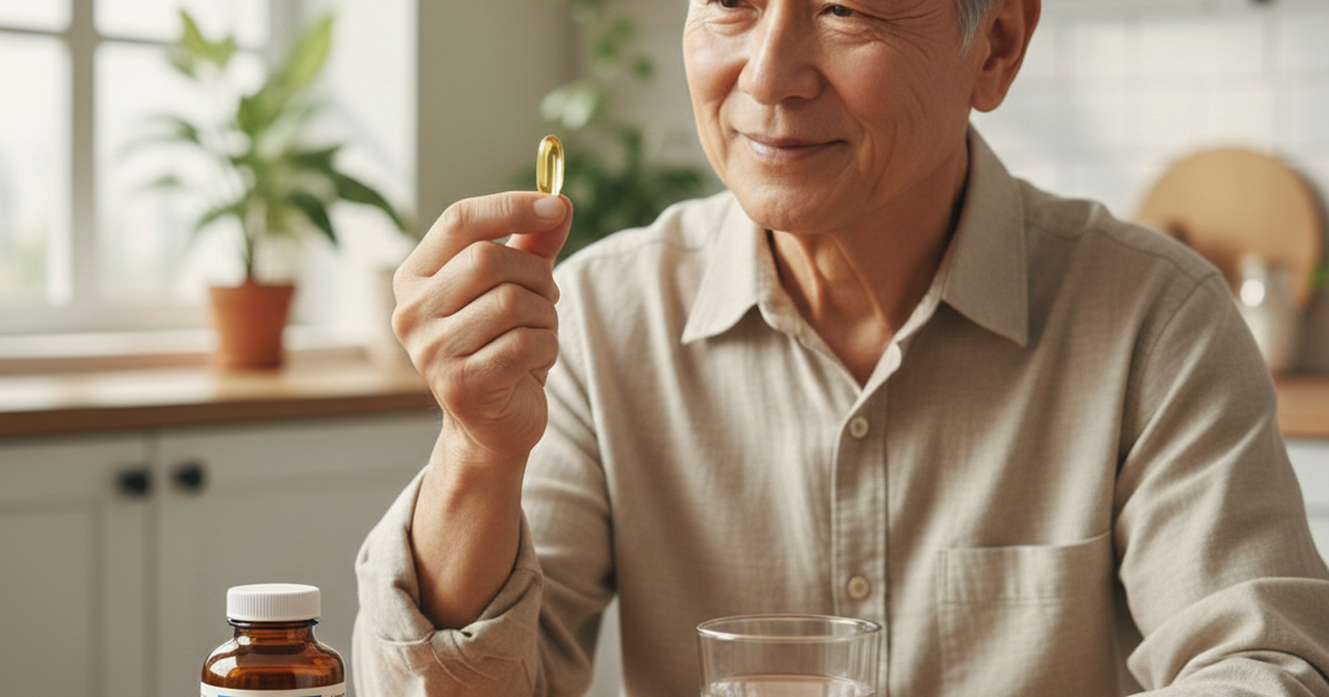 Mỗi ngày 1 viên dầu cá omega-3: Tác dụng bất ngờ đối với người lớn tuổi