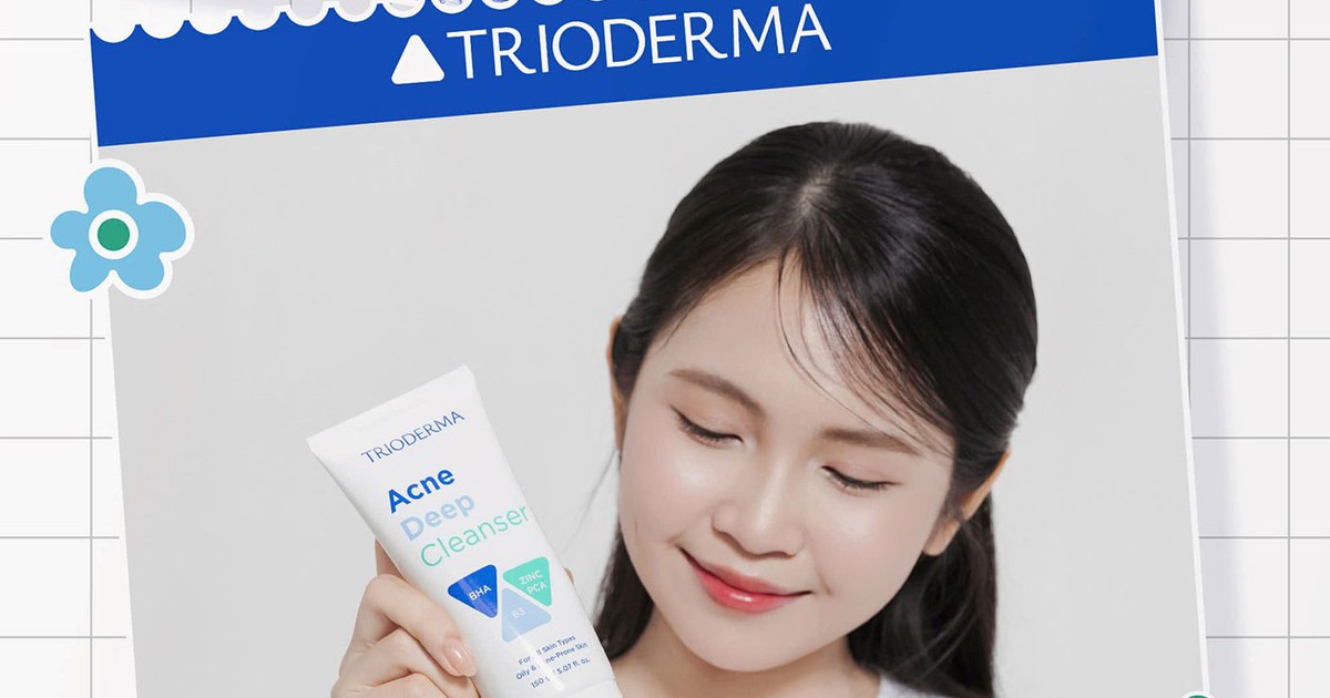 Sữa rửa mặt Trioderma có tốt không mà team da dầu, da mụn ‘mua đi mua lại’?