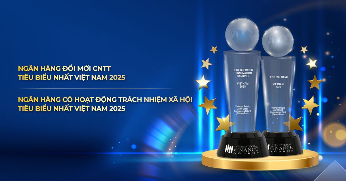 IFM vinh danh PVcomBank ở hai giải thưởng về công nghệ và trách nhiệm xã hội