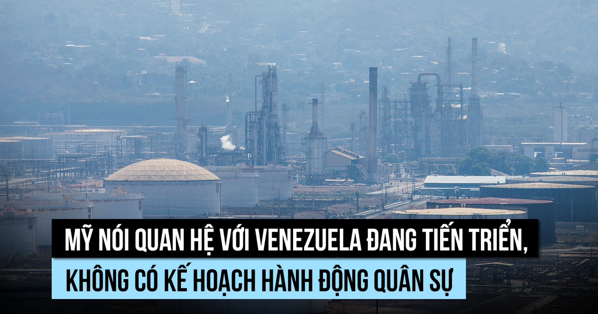 Mỹ nói quan hệ với Venezuela tiến triển, không thêm hành động quân sự