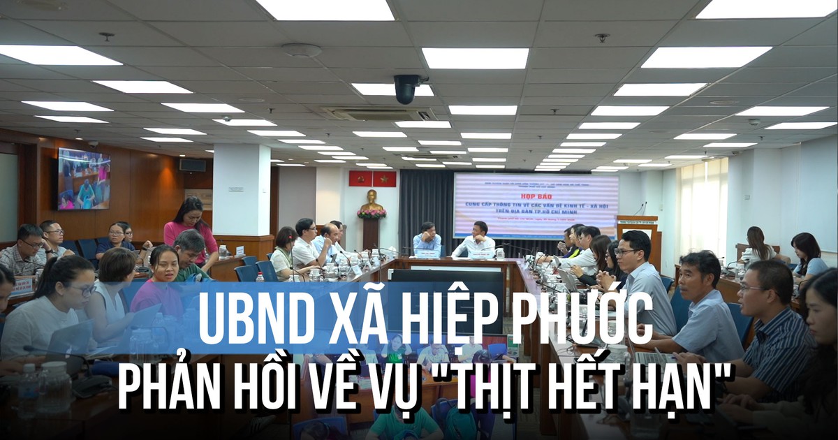 UBND xã Hiệp Phước phản hồi về vụ 'thịt hết hạn' trong suất ăn bán trú