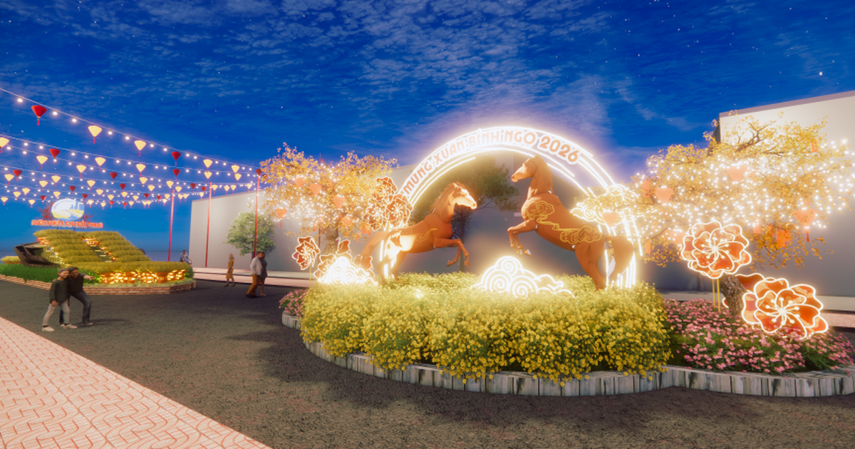 Chợ hoa xuân 'Trên bến dưới thuyền' ở phường Phú Định, TP.HCM bắt đầu từ 2.2